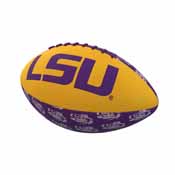 LSU Repeating Mini-Size Rubber Football, 162-93MR-3