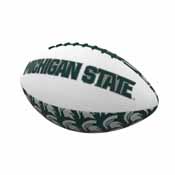 MI State Repeating Mini-Size Rubber Football, 172-93MR-3