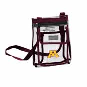 Minnesota Gameday Clear Crossbody Dark Red, 175-66P