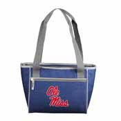 Ole Miss Crosshatch 16 Can Cooler Tote, 176-83-CR1