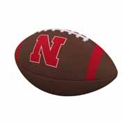 Nebraska Team Stripe Official-Size Composite Football, 182-93FC-1