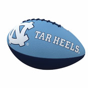 North Carolina Combo Logo Junior-Size Rubber Football, 185-93JR-1