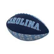 North Carolina Repeating Mini-Size Rubber Football, 185-93MR-3