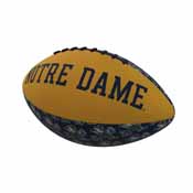 Notre Dame Repeating Mini-Size Rubber Football, 190-93MR-3