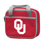 University of Oklahoma Cardinal Lunch Box f/ Primary Logo, 192-56LD-1