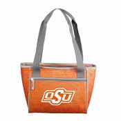 OK State Crosshatch 16 Can Cooler Tote, 193-83-CR1
