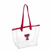 TX Tech Stadium Clear Tote, 220-65P