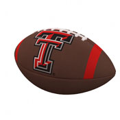 TX Tech Team Stripe Official-Size Composite Football, 220-93FC-1