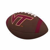 Virginia Tech Team Stripe Official-Size Composite Football, 235-93FC-1
