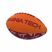VA Tech Repeating Mini-Size Rubber Football, 235-93MR-3