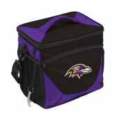 Baltimore Ravens 24 Can Cooler, 603-63
