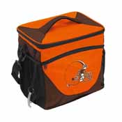 Cleveland Browns 24 Can Cooler, 608-63