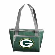 Green Bay Packers Crosshatch 16 Can Cooler Tote, 612-83-CR1