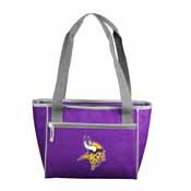 Minnesota Vikings Crosshatch 16 Can Cooler Tote, 618-83-CR1