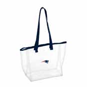 New England Patriots Stadium Clear Tote, 619-65P