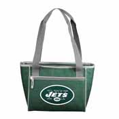 New York Jets Crosshatch 16 Can Cooler Tote, 622-83-CR1