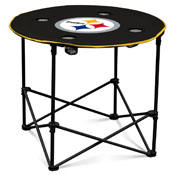 Pittsburgh Steelers Round Table Yellow Black, 625-31