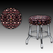 Ms. Pac-Man Maze Barstool