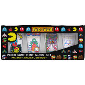 Retro Video Game Pint Glass Set, HG99-17168-00