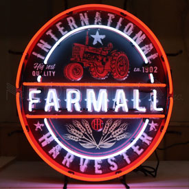 Ih Farmall Tractor 1902 Neon Sign, 5CASEF