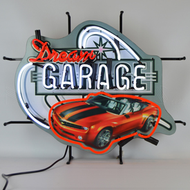 Dream Garage Camaro Neon Sign, 5DGCAM