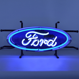 Ford Oval Junior Neon Sign, 5SMLFD