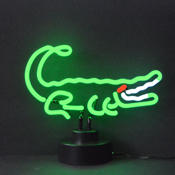 Alligator Neon Sculpture 15