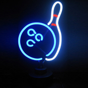 Bowling Neon Sculpture 8