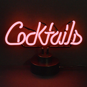 Cocktails Neon Sculpture 15