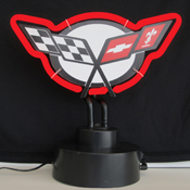 Corvette C5 Neon Sculpture 11 X 9, AGS-4CORC5