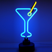 Martini Glass Neon Sculpture 8