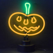 Pumpkin Neon Sculpture 12