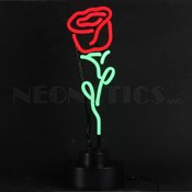 Red Rose Neon Sculpture, 4RROSE