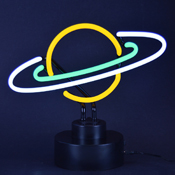 Saturn Neon Sculpture 12