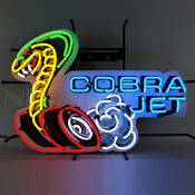 Cobra Jet Neon Sign, 5CBJET