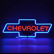 Chevrolet Bowtie Neon Sign, 5CHVBO