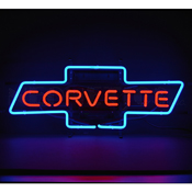 Corvette Bowtie Neon Sign, 5CORBO