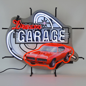 Dream Garage Gto Neon Sign 29 X 14, AGS-5DGGTO