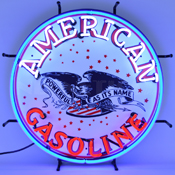 Gas - American Gasoline Neon Sign, 5GSAMR
