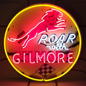 Gas - Gilmore Gasoline Neon Sign, 5GSGIL