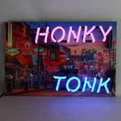 Junior Honky Tonk Neon Sign, 5JRHNK