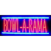 Bowl-A-Rama Led Sign, 5RAMALED
