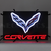Corvette C7 Junior Neon Sign with Backing, 5SMC7J