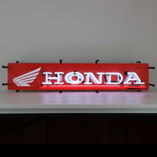 Honda Junior Neon Sign With Backing, 5SMHND