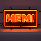Hemi Junior Neon Sign, 5SMLHM