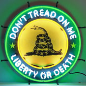 Don'T Tread On Me Neon Sign, 5TREAD