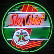 Texaco Sky Chief Neon Sign, 5TXSKY