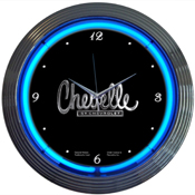 Chevelle Neon Clock, 8CHEVEL