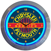 Chrysler Plymouth Neon Clock, 8CRYPL