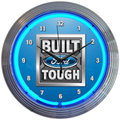 Ford - Built Ford Tough Neon Clock, 8FRBFT